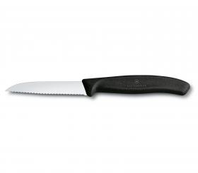 Gemüsemesser schwarz 8cm 