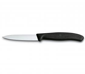 Gemüsemesser  schwarz  spitz 