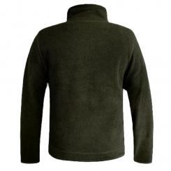 Fleecejacke Pique oliv S | grün