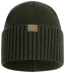 Mütze Rib Beanie Bob dkl.-oliv in Größe 00 00 | oliv