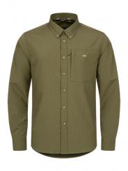 Herren AirFlow Hemd in Größe 3XL 3XL | dkl.oliv