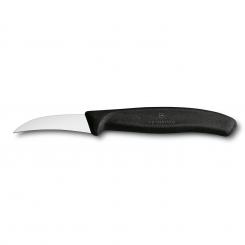 Tourniermesser schwarz 6cm 