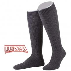Trachtenkniestrumpf d.grau 40-41 | grau
