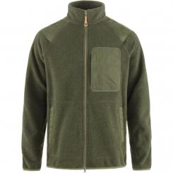 Värmland Fleece Jacke green L | grün