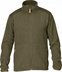 Sten Fleece dark olive in Größe S S | dkl.oliv