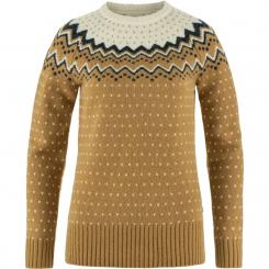 Övik Knit Sweater braun/beige M | blau