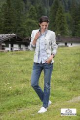 Jacke Graz natur/grau in Größe 38 38 | beige