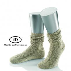 Trachtensocke beige 36-38 | natur