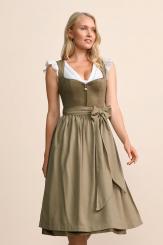 Dirndl Sylvara oliv in Größe 46 46 | oliv