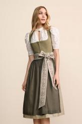 Dirndl Valeska 70cm schilf in Größe 42 42 | grün