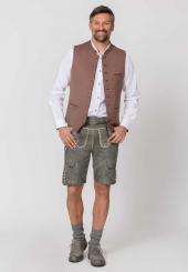 Lederhose Lewis granitgespeckt 44 | braun