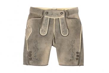 LederGott Lederhose kurz Leo in Größe 48 48 | beige