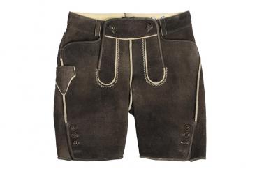 LederGott Lederhose kurz Max 48 | braun