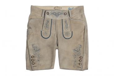 LederGott Lederhose kurz Ralf in Größe 48 48 | beige