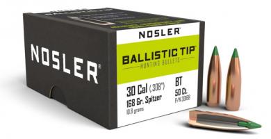50  BALLISTIC TIP .30-168 