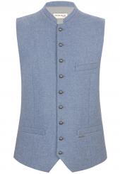 Trachtenweste Devito hellblau 48 | blau