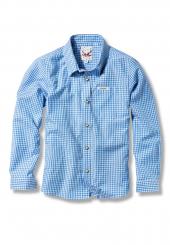 Trachten-Hemd Dave jr. blau 104 | blau