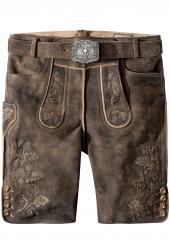 Lederhose Bastian Herren 48 | braun