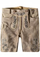 old stein grau Lederhose 48 | grau