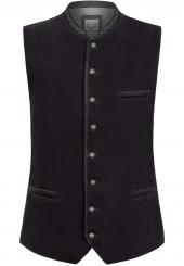 Trachtenweste Lorenzo graphit 46 | grau