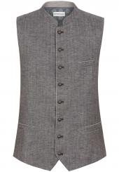 Trachtenweste Lucio graphit 48 | grau