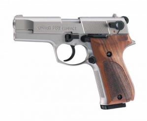 Walther P88 nickel Holzgriff 
