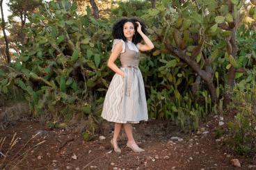 Dirndl Lisa Haselnuss 36 | braun