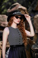 Dirndl Leatizia 75cm schwarz 34 | schwarz