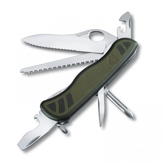 Soldatenmesser 08 10F grün 