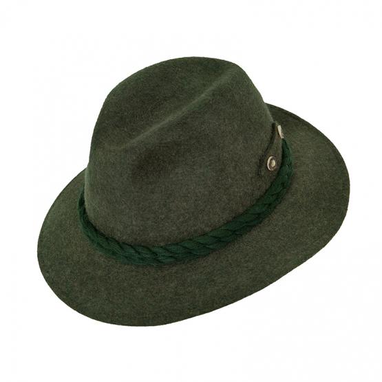 Jagd Wollhut m. Bruchhalter 54 | grün