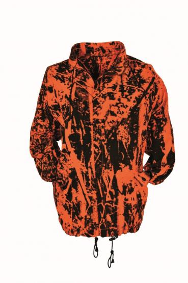 Warn-Überjacke wasserdicht in Größe XL XL | flecktarn