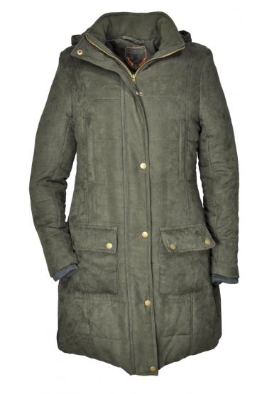 Mantel Microvelour Primaloft 42 | dkl.oliv