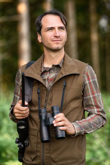 Blaser Herren Weste Sommer in Größe L L | braun
