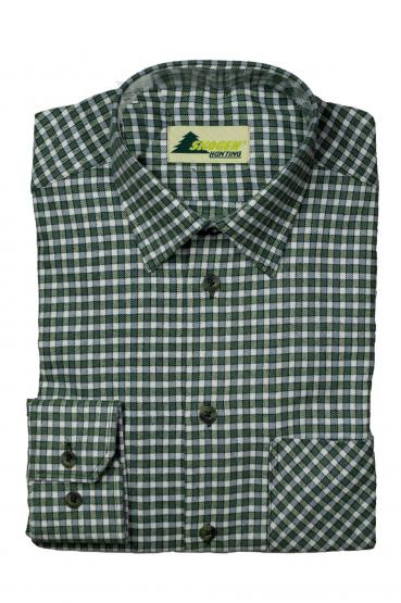 Hemd Kentkragen Langarm 40 | oliv