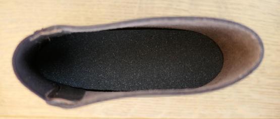 Schaftkappenschuh aus Leder 