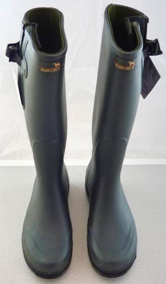 Gummistiefel mit Neoprenfutter 40 | oliv