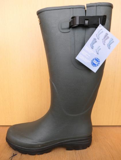 Gummistiefel mit Neoprenfutter 40 | oliv