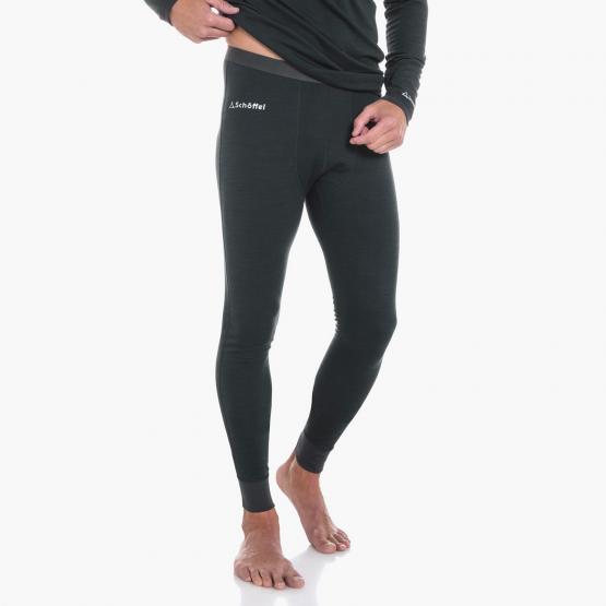 Merino Sport Pants long Men in Größe XL XL | anthrazit