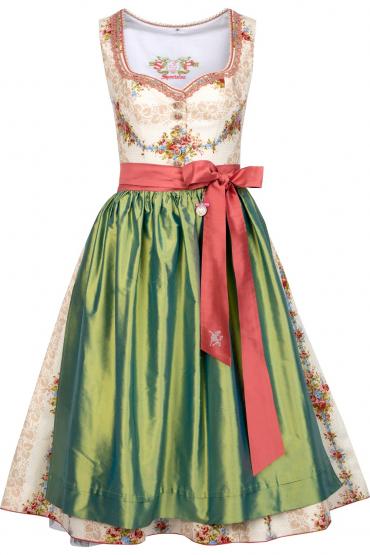 Festliches Dirndl 70cm in Größe 38 38 | beige