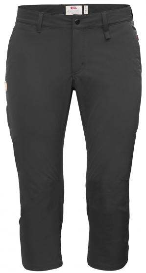 Abisko Capri Hose W dark grey in Größe 36 36 | anthrazit