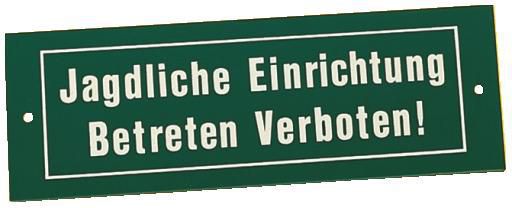 JAGDLICHE EINRICHTUNG 