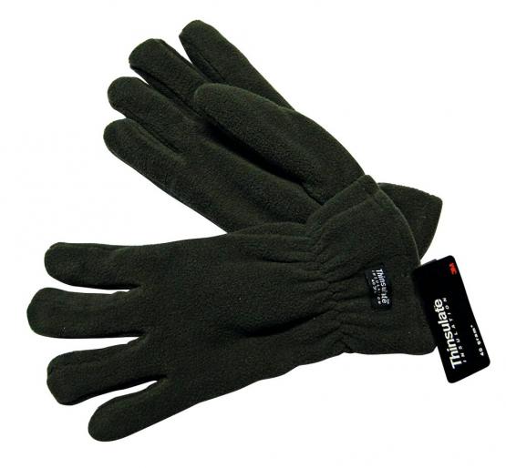 Fleecehandschuh 5-Finger L | grün