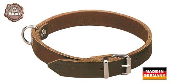 AKAH Hundehalsung Leder 