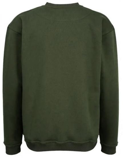 Sweatshirt Rundhals oliv S | oliv