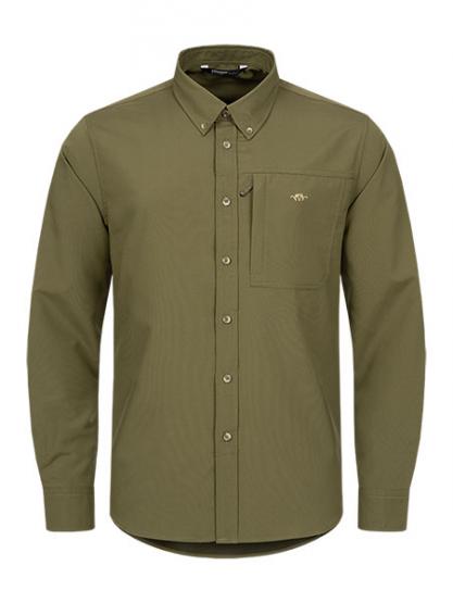 Herren AirFlow Hemd in Größe 3XL 3XL | dkl.oliv