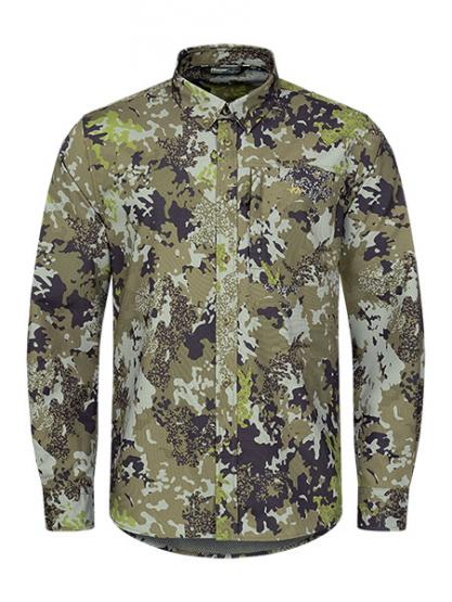 Herren AirFlow Hemd S | camo
