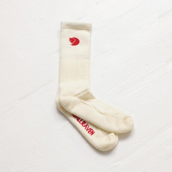 Wool Sock eggshell M | natur