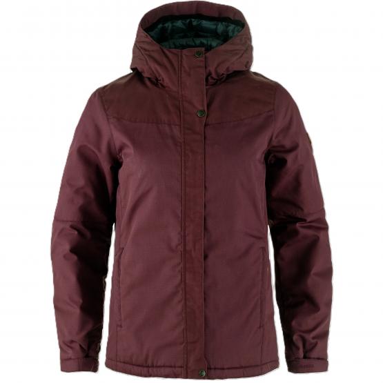 Stina Jacket Padded port M | beere