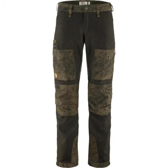 Värmland Wool Trousers d.olive in Größe 54 54 | camo