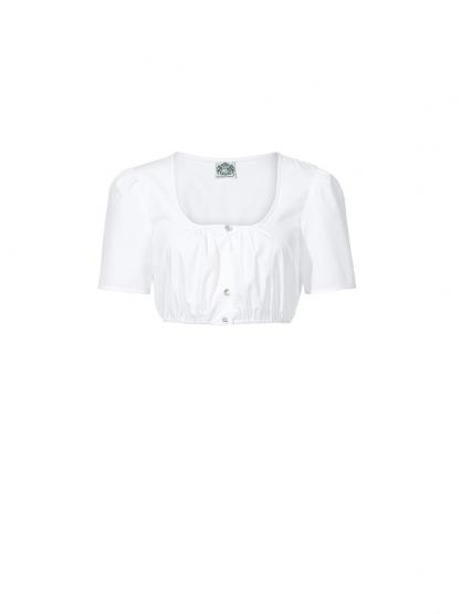 Dirndlbluse Else weiß 34 | weiß